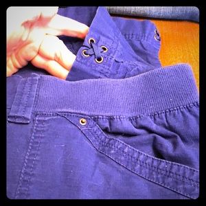 Catherine’s Liz & me royal blue capris 3X